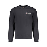 Napapijri Black Cotton Men Sweater -   -  Napapijri.